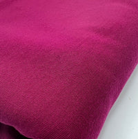 Plain Magenta Ponte 2 Way Stretch Fabric - T9 Fabrics