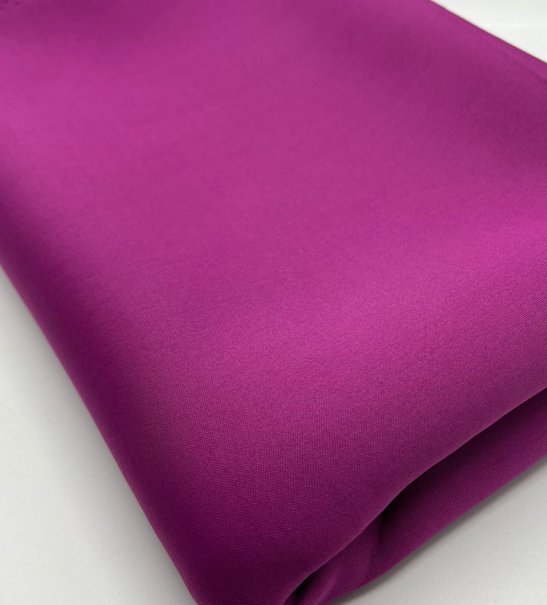 Plain Magenta Scuba Foam 3D Mono Scuba Stretch Fabric - T9 Fabrics