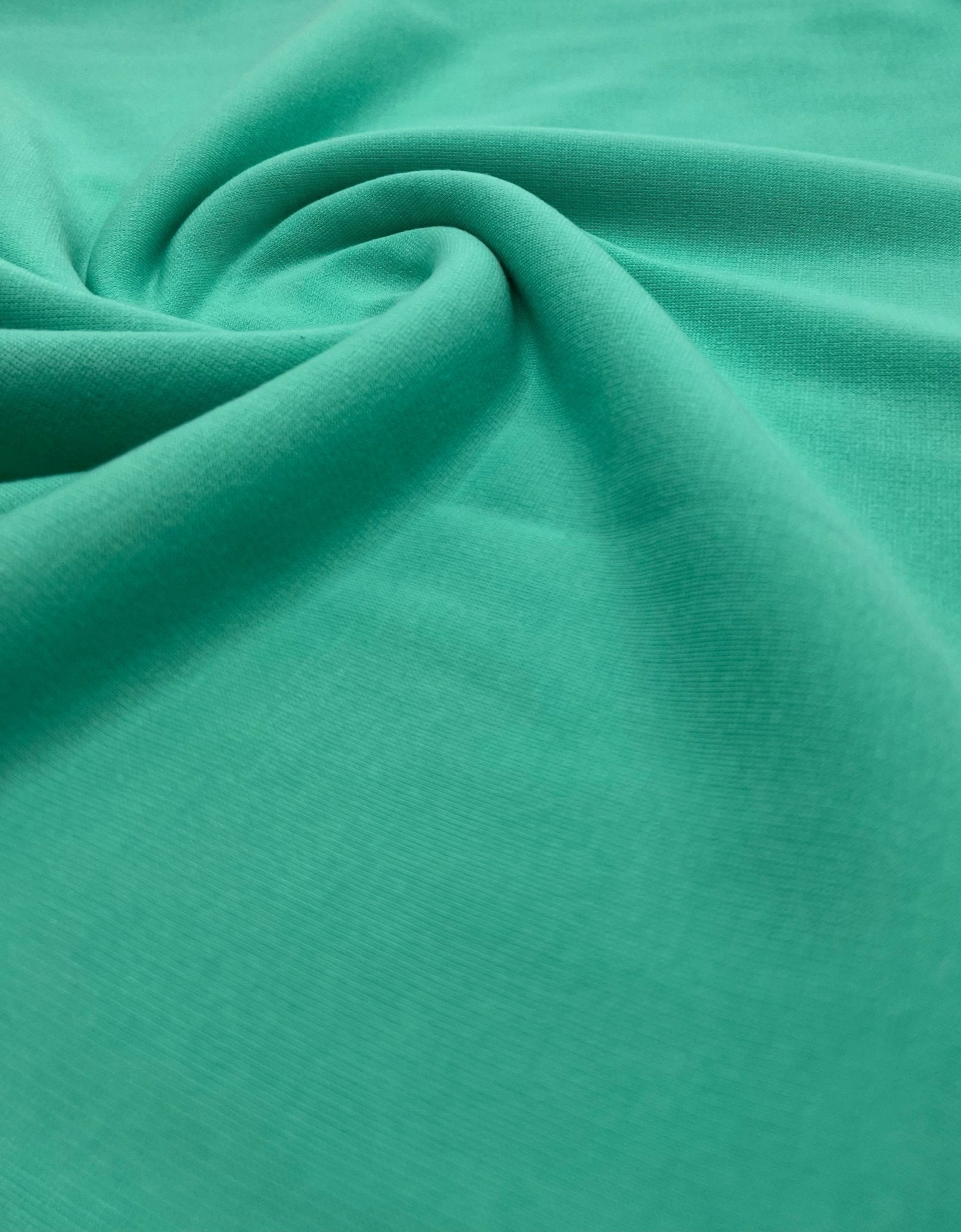 Plain Mint Green Ponte 2 Way Stretch Fabric - T9 Fabrics