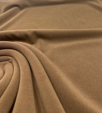 Plain Mocha ITY 4 Way Stretch Fabric - T9 Fabrics