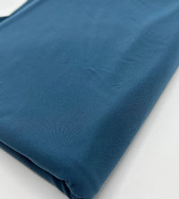 Plain Muted Teal ITY 4 Way Stretch Fabric - T9 Fabrics