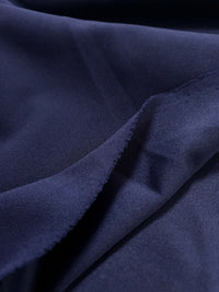 Plain Navy Scuba Crepe Stretch Jersey Fabric 4 Way Stretch - T9 Fabrics