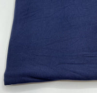 Plain Navy Viscose Elastane Fabric 4 Way Stretch Jersey - T9 Fabrics