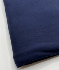 Plain Navy Viscose Elastane Fabric 4 Way Stretch Jersey - T9 Fabrics