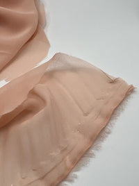 Plain Nude Chiffon Fabric - T9 Fabrics