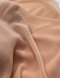 Plain Nude Chiffon Fabric - T9 Fabrics