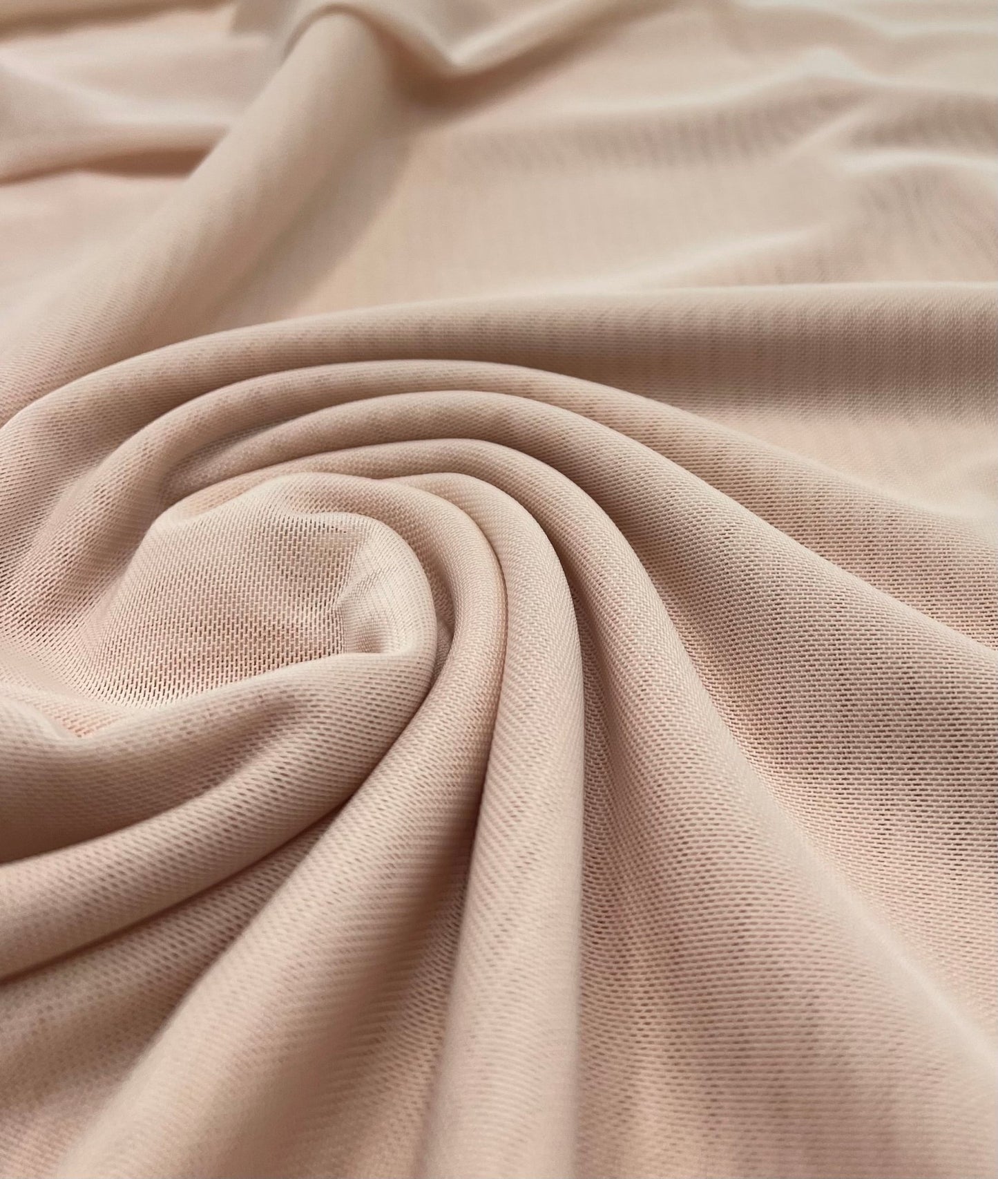 Plain Nude Mesh Fabric Stretch - T9 Fabrics
