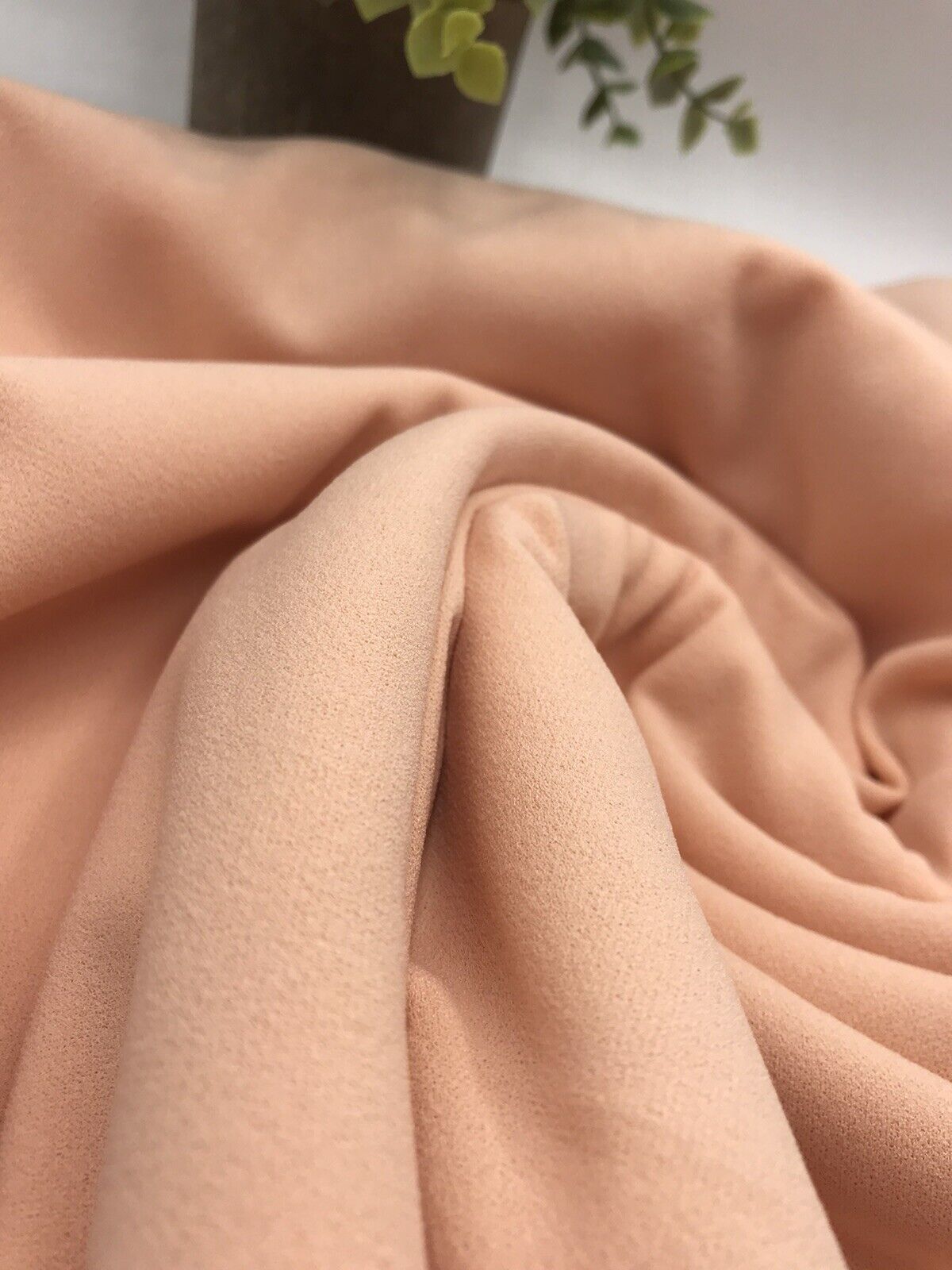 Plain Nude Scuba Crepe Stretch Jersey Fabric 4 Way Stretch - T9 Fabrics