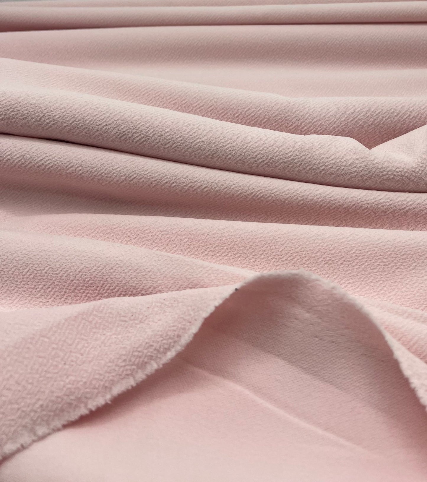 Plain Pastel Pink Liverpool Bullet Stretch Fabric - T9 Fabrics