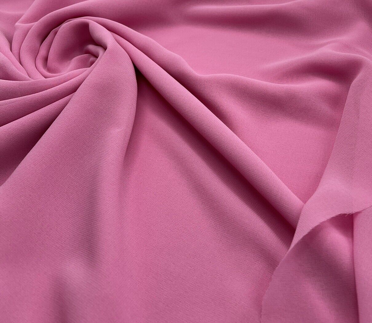 Plain Pink Chiffon Fabric - T9 Fabrics