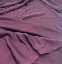 Plain Plum Mesh Fabric Stretch - T9 Fabrics