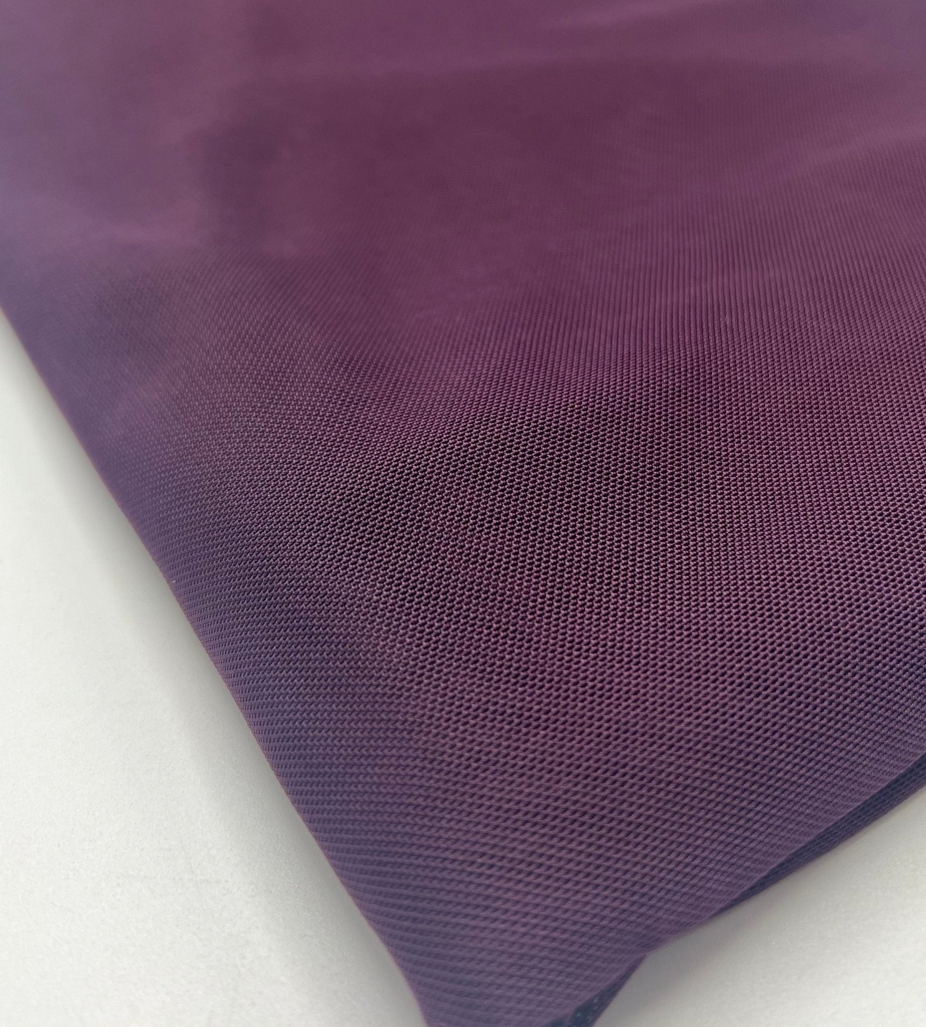 Plain Plum Mesh Fabric Stretch - T9 Fabrics