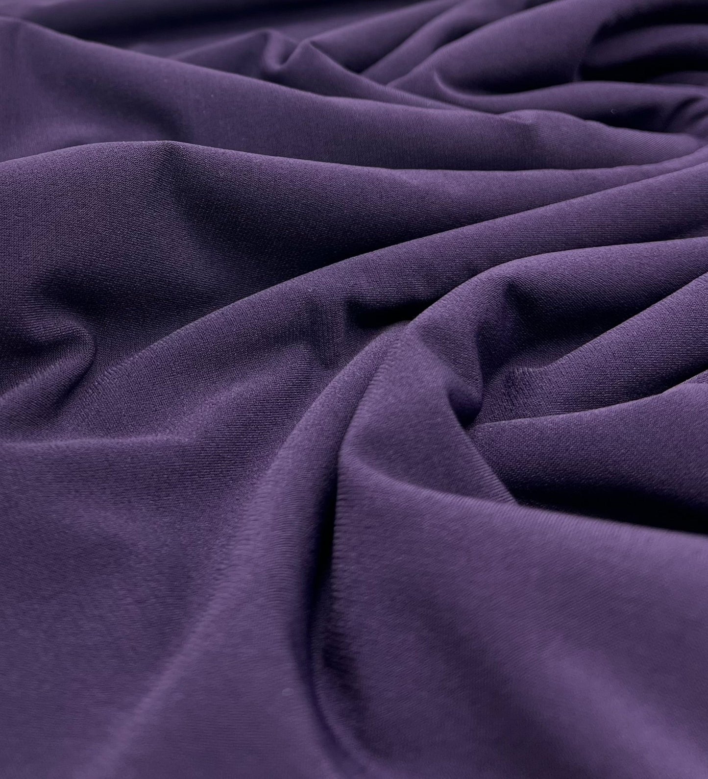 Plain Purple ITY 4 Way Stretch Fabric - T9 Fabrics