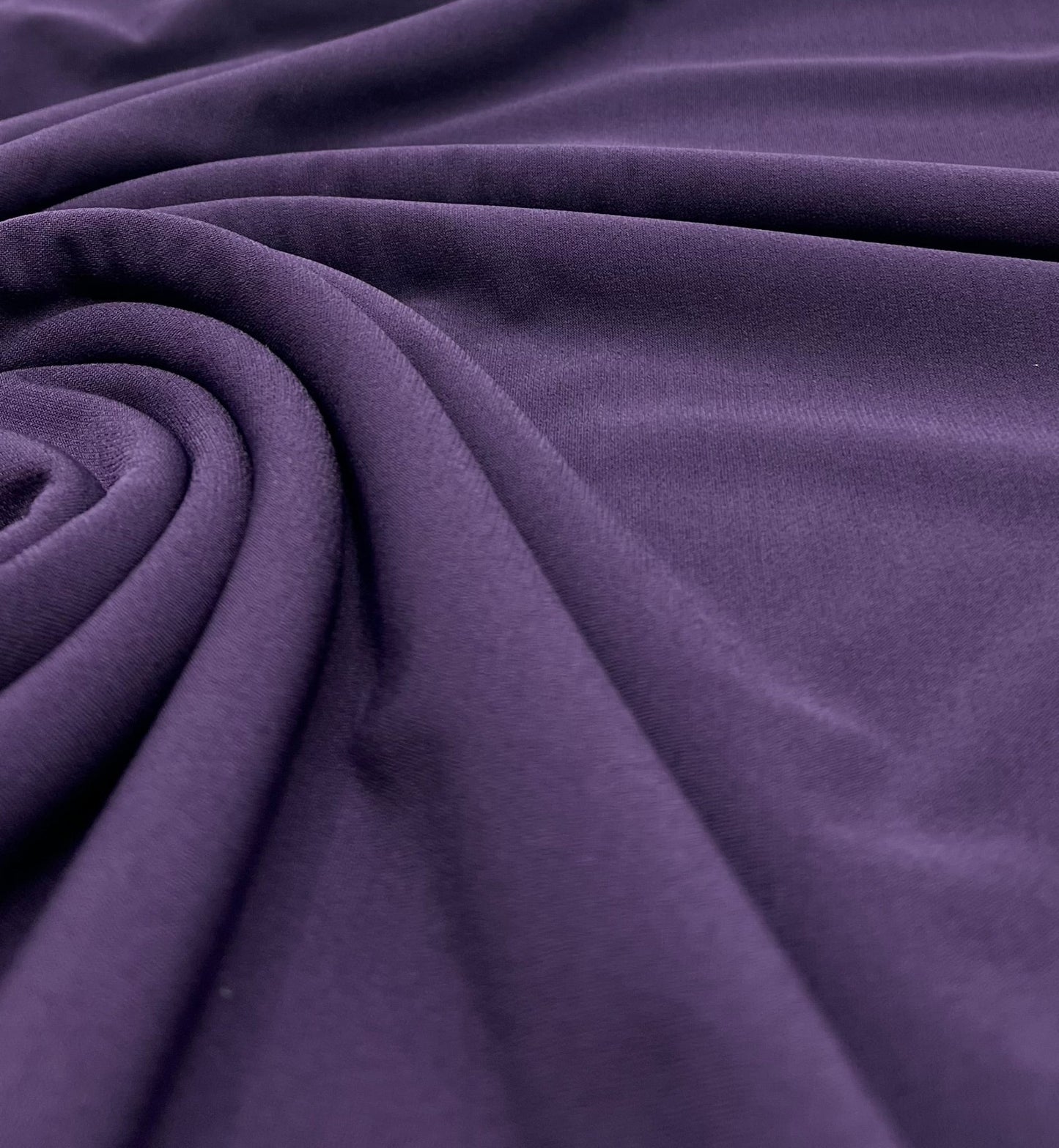 Plain Purple ITY 4 Way Stretch Fabric - T9 Fabrics