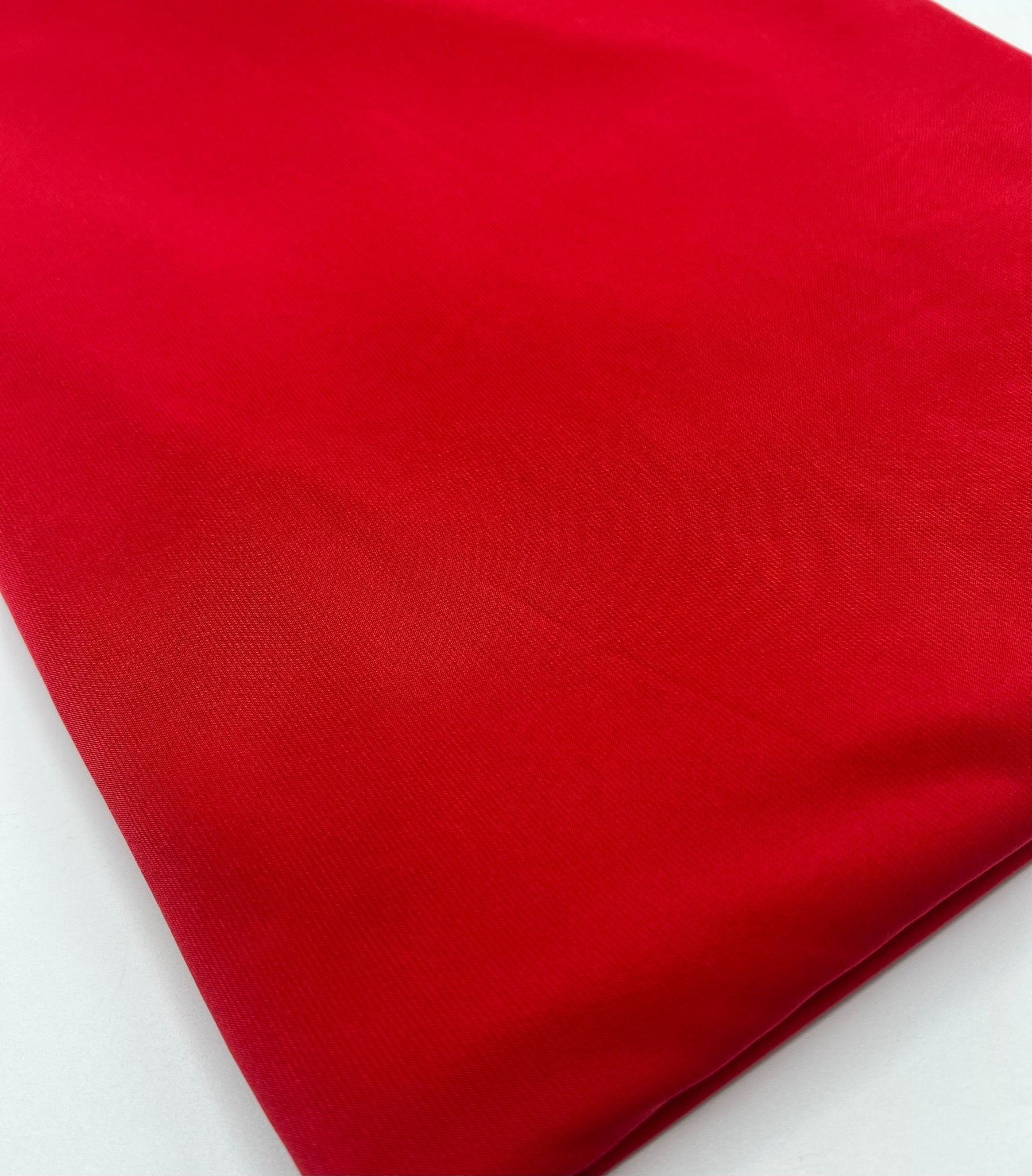 Plain Red ITY 4 Way Stretch Fabric - T9 Fabrics