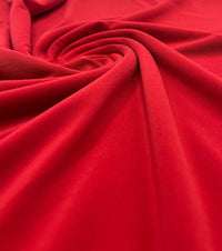Plain Red ITY 4 Way Stretch Fabric - T9 Fabrics