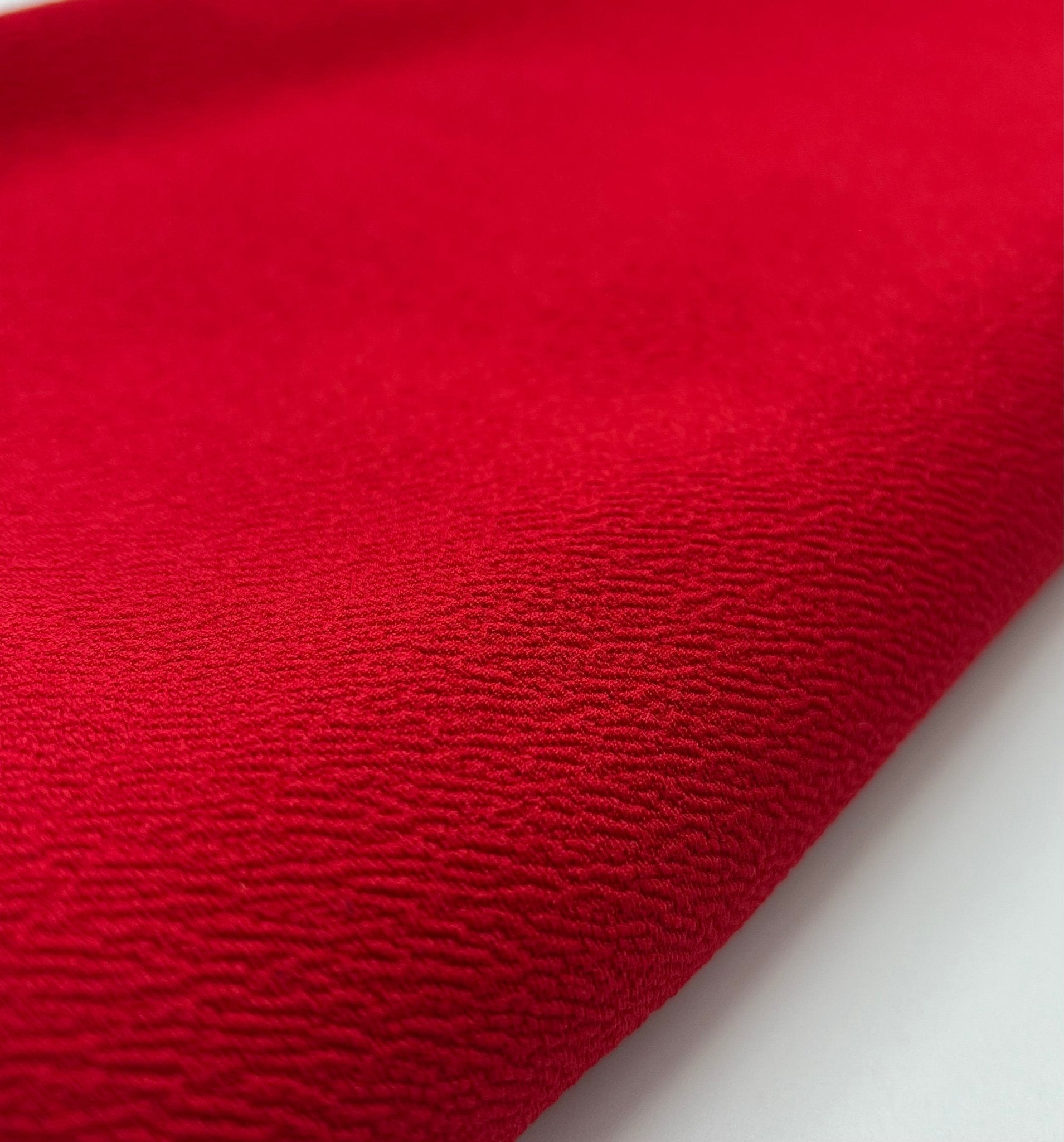 Plain Red Liverpool Bullet Stretch Fabric - T9 Fabrics