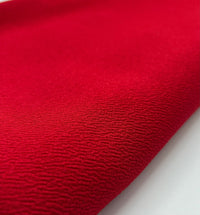 Plain Red Liverpool Bullet Stretch Fabric - T9 Fabrics