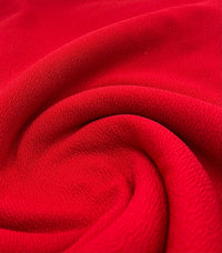 Plain Red Liverpool Bullet Stretch Fabric - T9 Fabrics