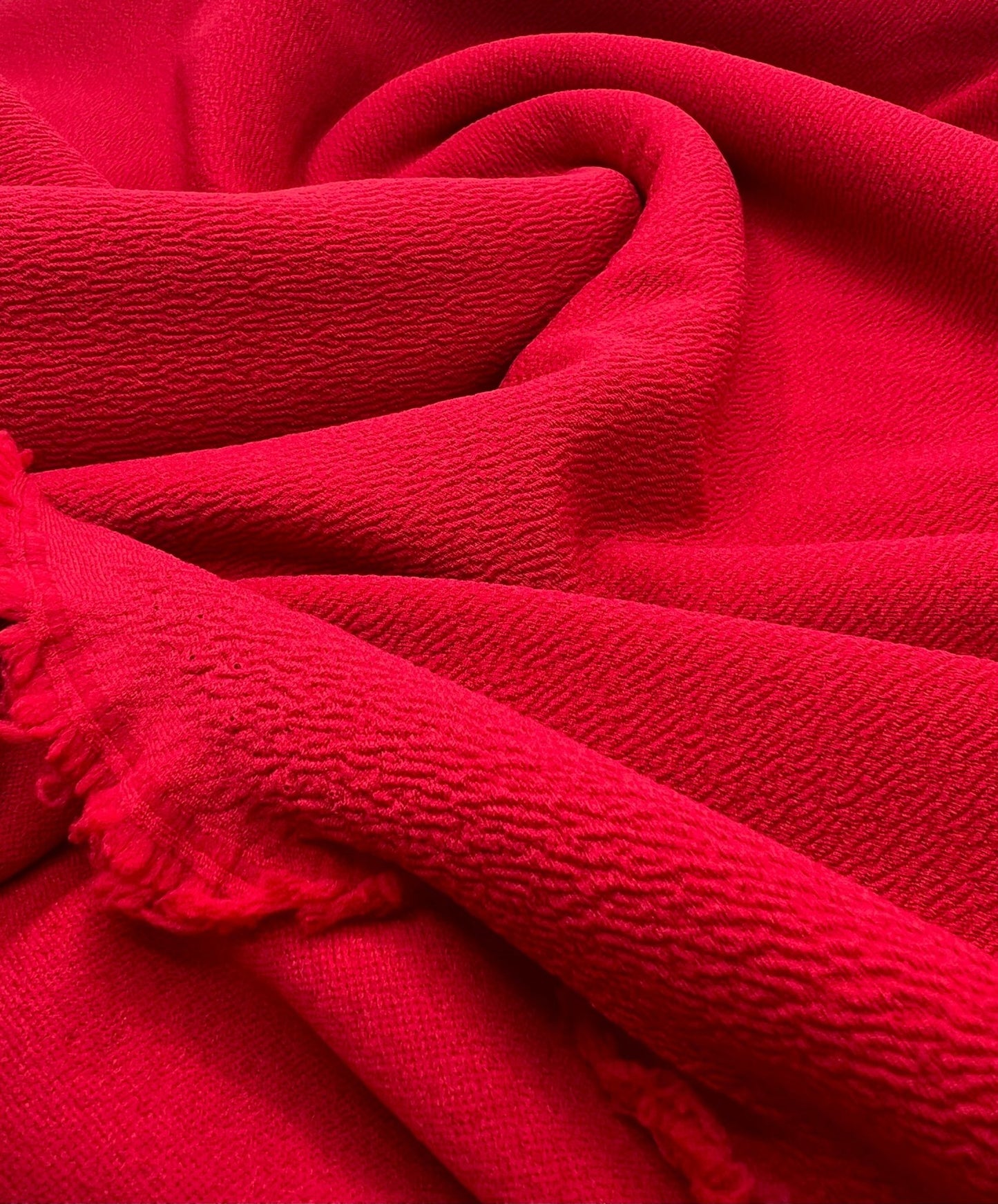 Plain Red Liverpool Bullet Stretch Fabric - T9 Fabrics