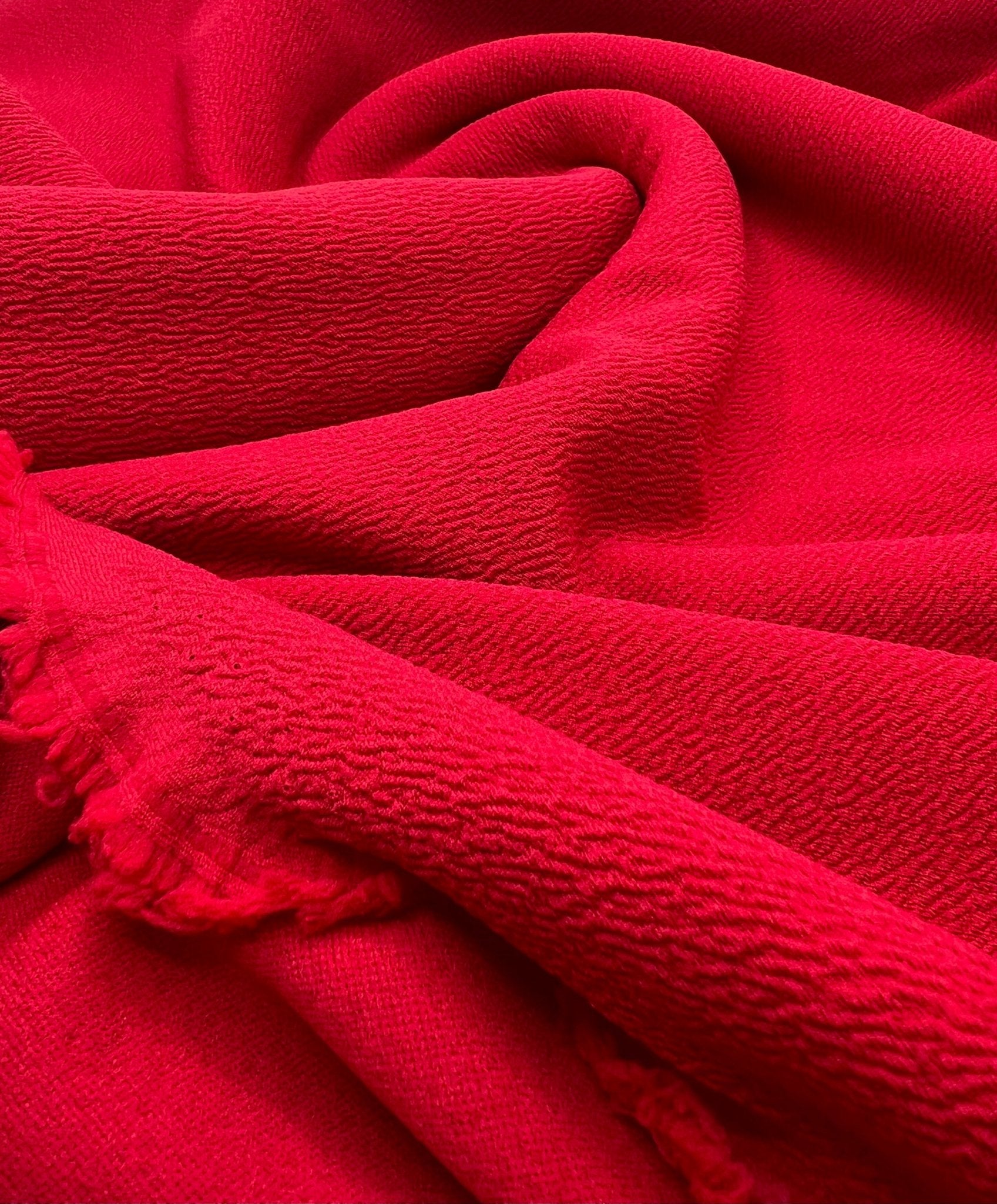 Plain Red Liverpool Bullet Stretch Fabric - T9 Fabrics