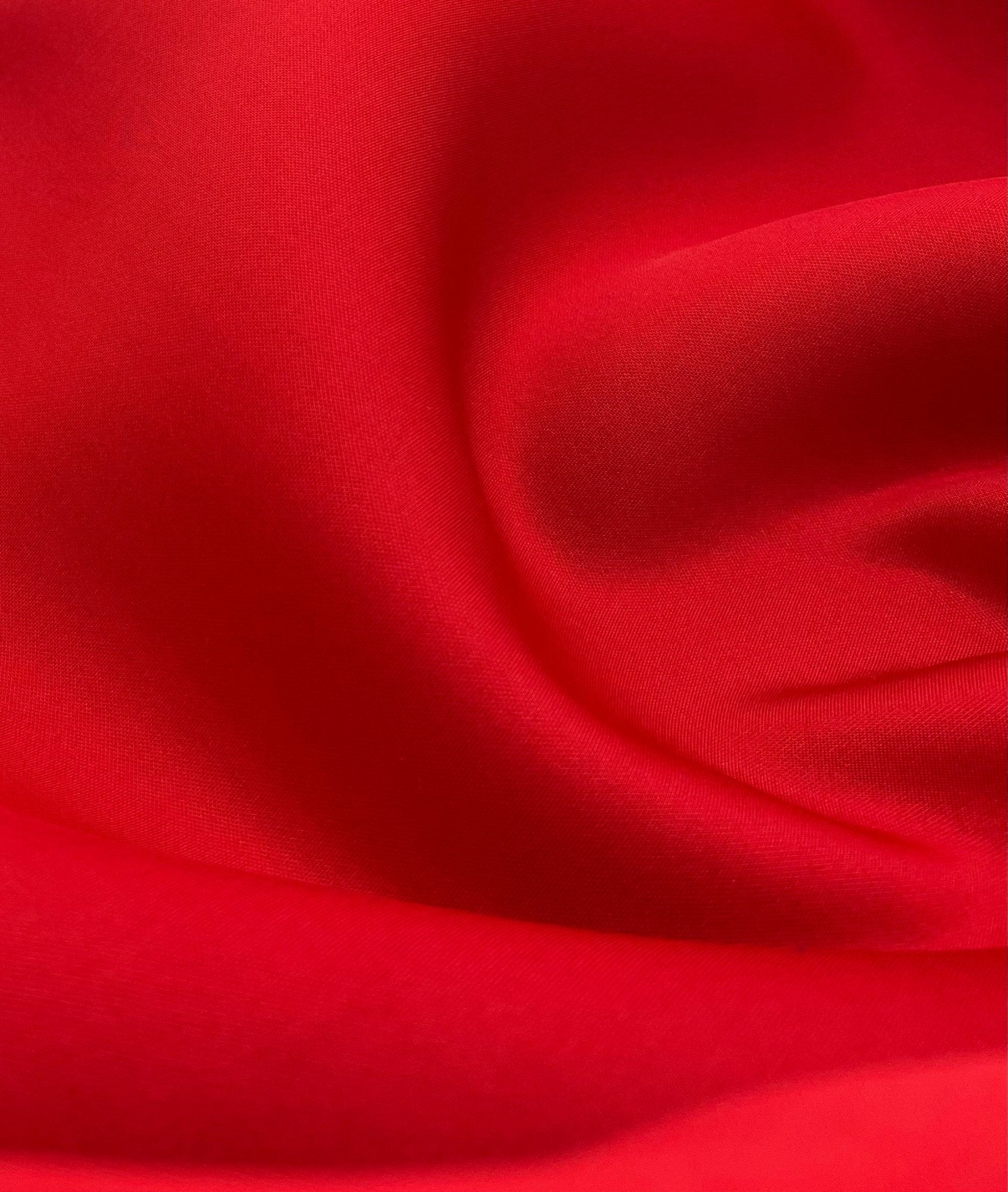 Plain Red Scuba Foam 3D Mono Scuba Stretch Fabric - T9 Fabrics