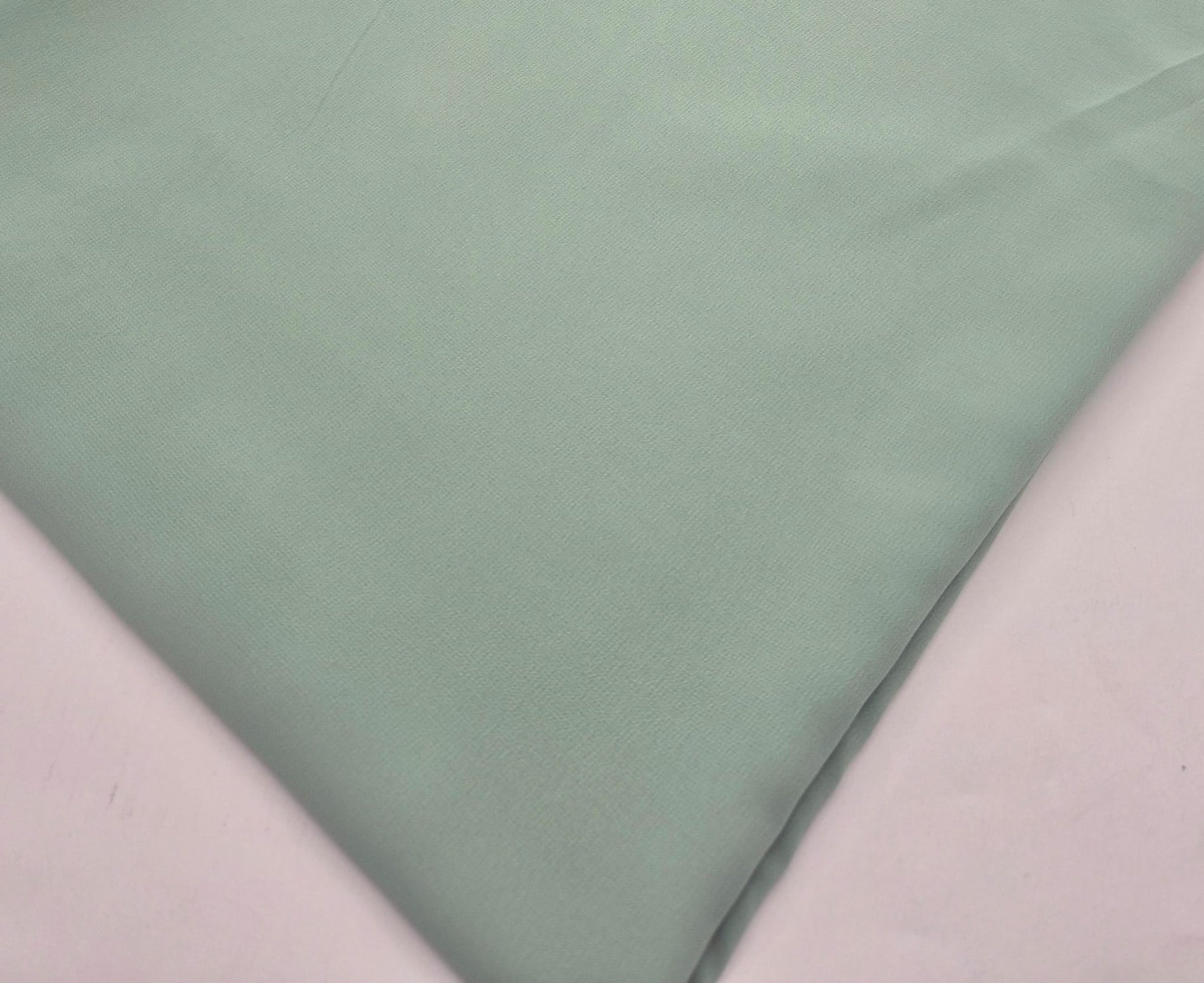 Plain Sage Chiffon Sheer Dress Bridal Fabric - T9 Fabrics