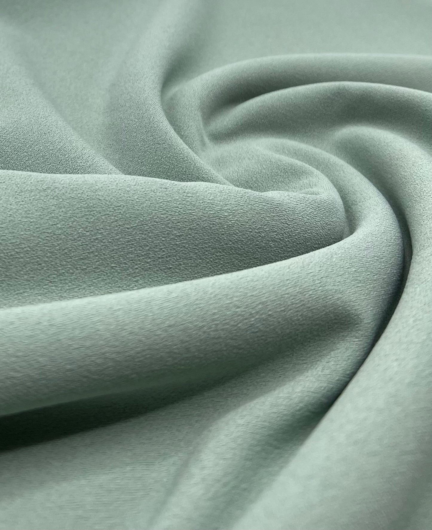 Plain Sage Scuba Crepe Stretch Jersey Fabric 4 Way Stretch - T9 Fabrics