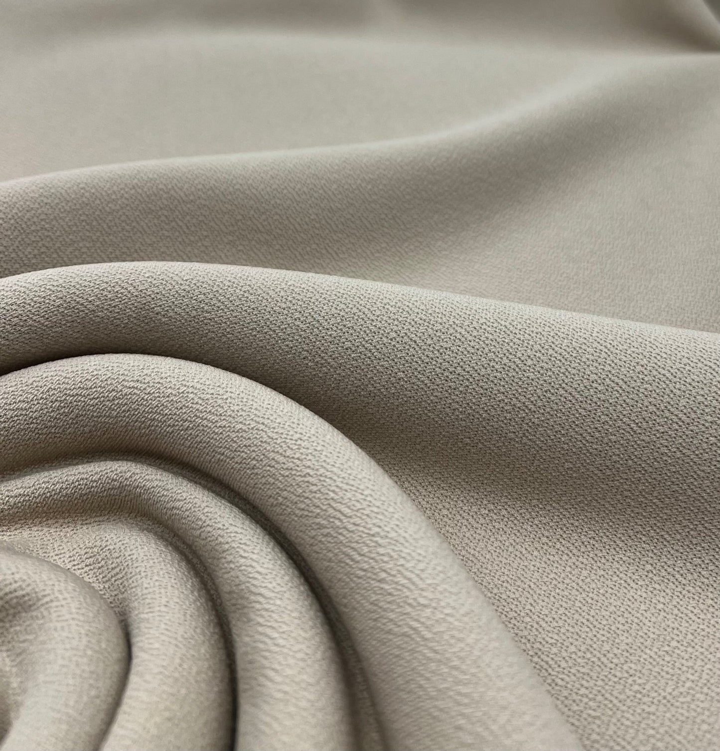 Plain Stone Scuba Crepe Stretch Jersey Fabric 4 Way Stretch - T9 Fabrics