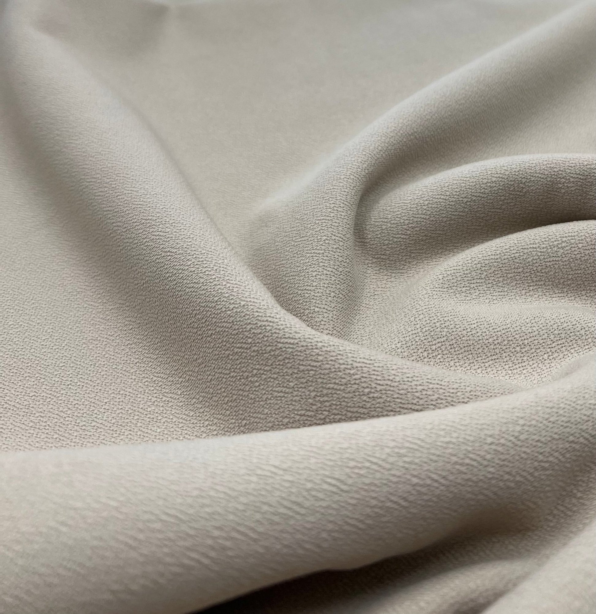 Plain Stone Scuba Crepe Stretch Jersey Fabric 4 Way Stretch - T9 Fabrics