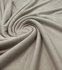 Plain Stone Viscose Elastane Fabric 4 Way Stretch Jersey - T9 Fabrics