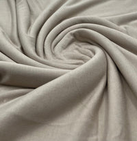 Plain Stone Viscose Elastane Fabric 4 Way Stretch Jersey - T9 Fabrics