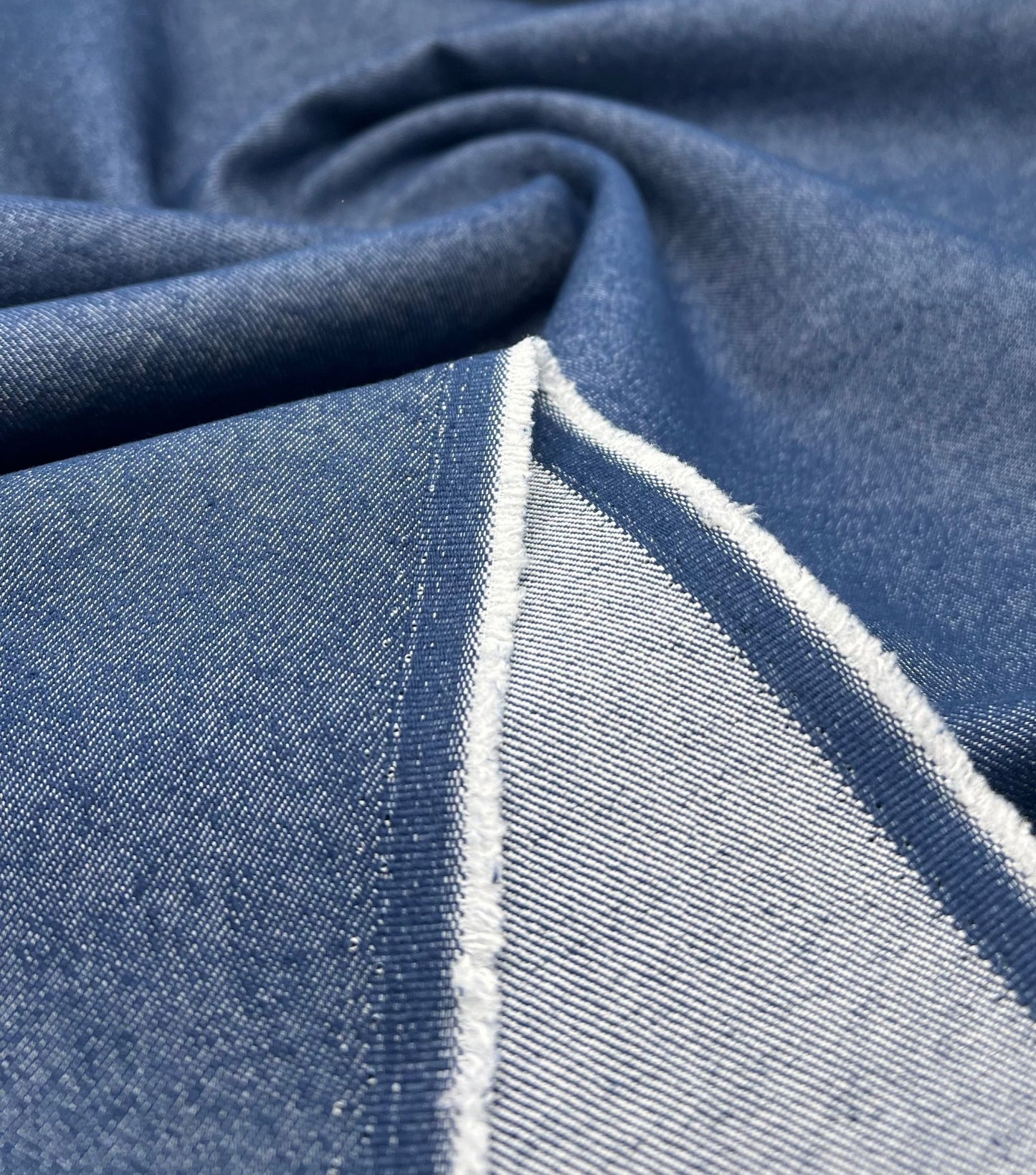 Plain Washed Stretch Denim 280GSM - T9 Fabrics