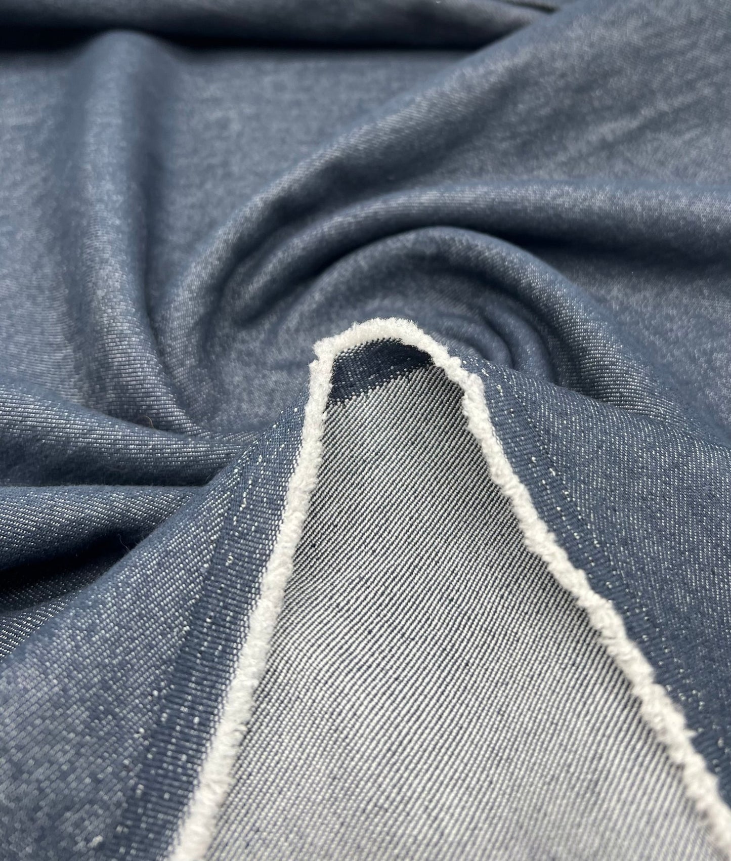 Plain Washed Stretch Denim 280GSM - T9 Fabrics