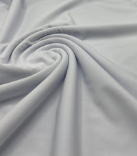 Plain White ITY 4 Way Stretch Fabric - T9 Fabrics
