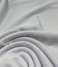Plain White ITY 4 Way Stretch Fabric - T9 Fabrics
