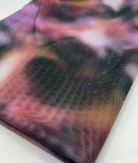 Purple Blur Mix Print Mesh Fabric Stretch - T9 Fabrics