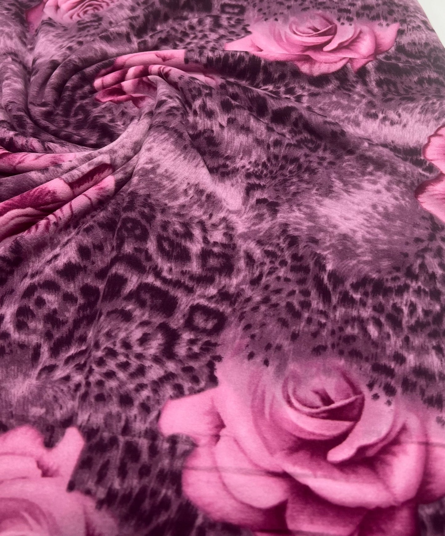 Purple Rose Super Soft Soft Touch 4 Way Stretch Fabric - T9 Fabrics