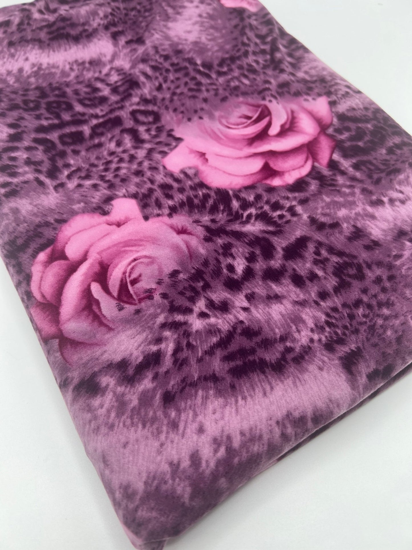 Purple Rose Super Soft Soft Touch 4 Way Stretch Fabric - T9 Fabrics