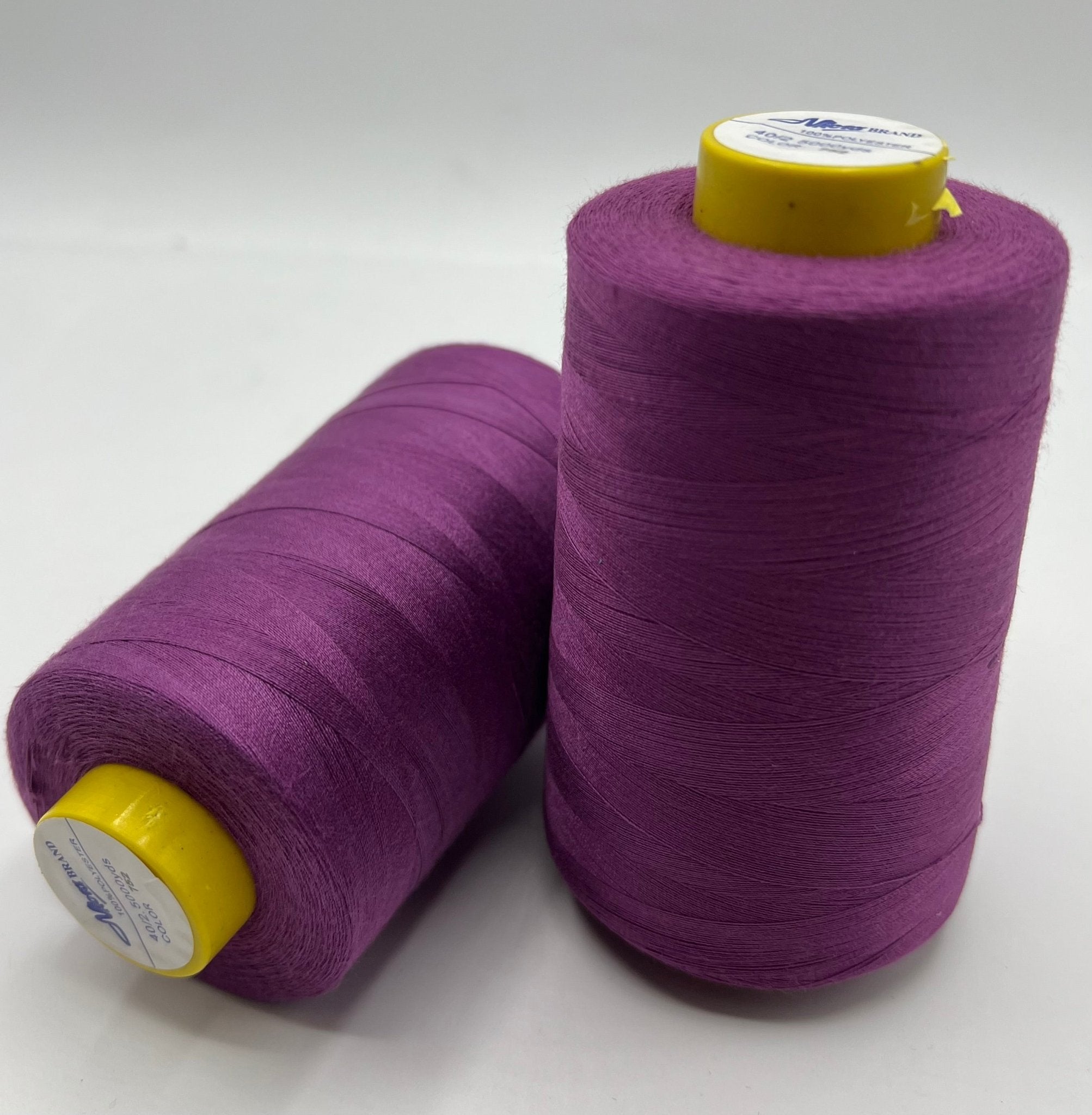 Purple Sewing Thread Spun Polyester 120's Overlocking 5000 Yard - T9 Fabrics