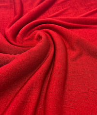 Red Acetate Slinky 4 Way Stretch Fabric - T9 Fabrics