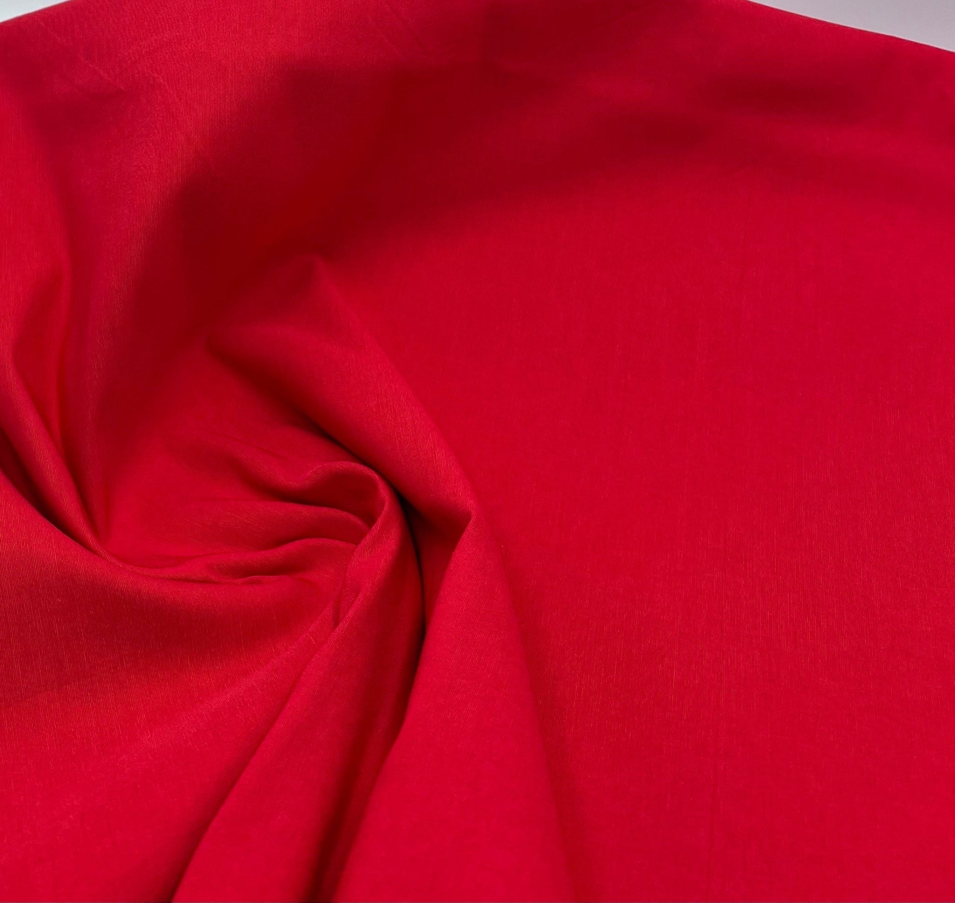 Red Bengaline Stretch Fabric - T9 Fabrics