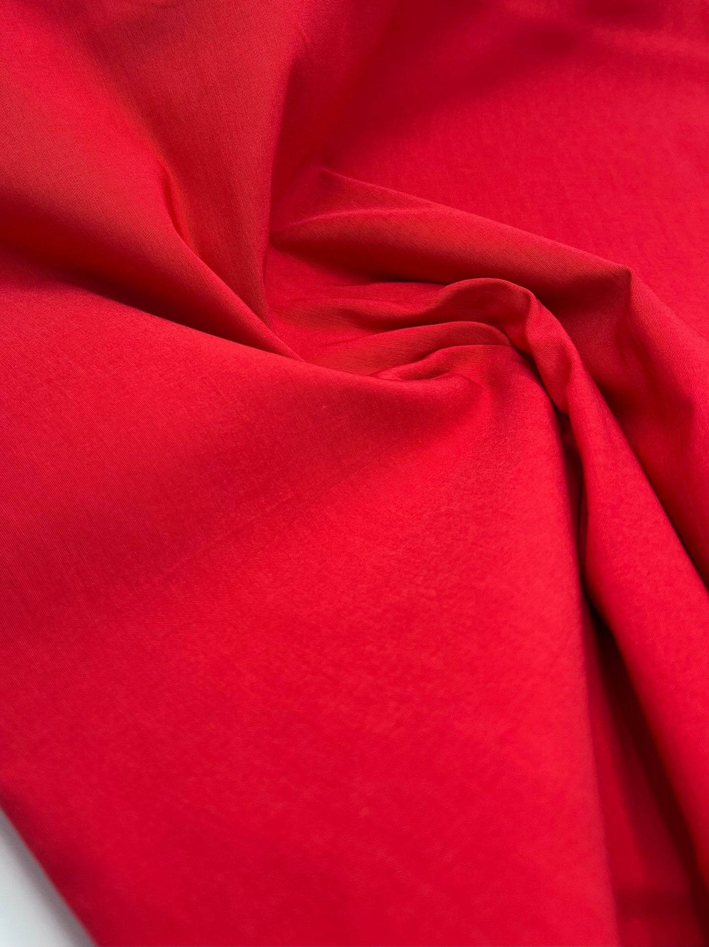 Red Bengaline Stretch Fabric - T9 Fabrics