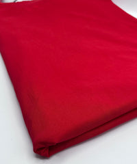 Red Bengaline Stretch Fabric - T9 Fabrics