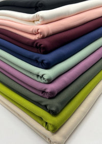 Red Cotton Touch 220GSM 4 Way Stretch Fabric - T9 Fabrics