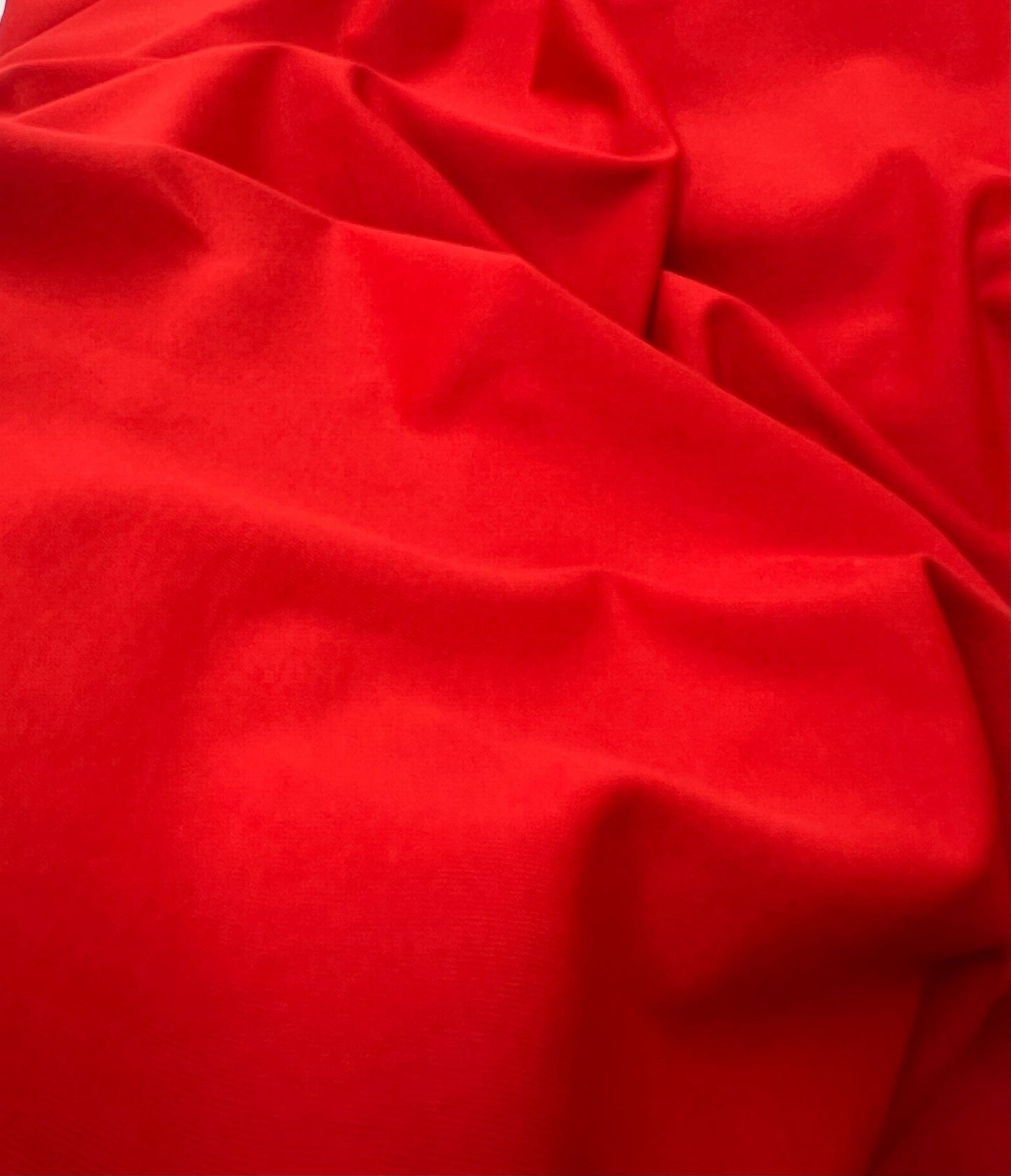 Red Cotton Touch 220GSM 4 Way Stretch Fabric - T9 Fabrics