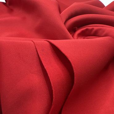 Red Plain Scuba Fabric - T9 Fabrics