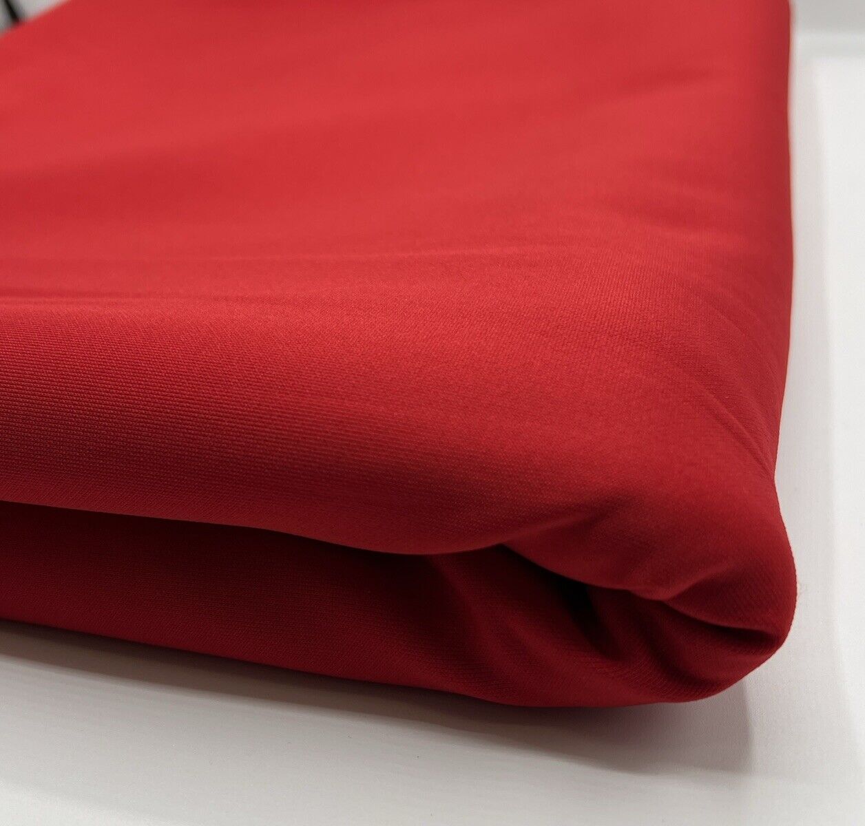 Red Plain Scuba Fabric - T9 Fabrics