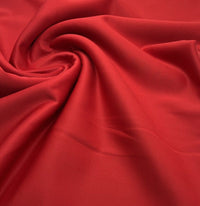 Red Plain Scuba Fabric - T9 Fabrics