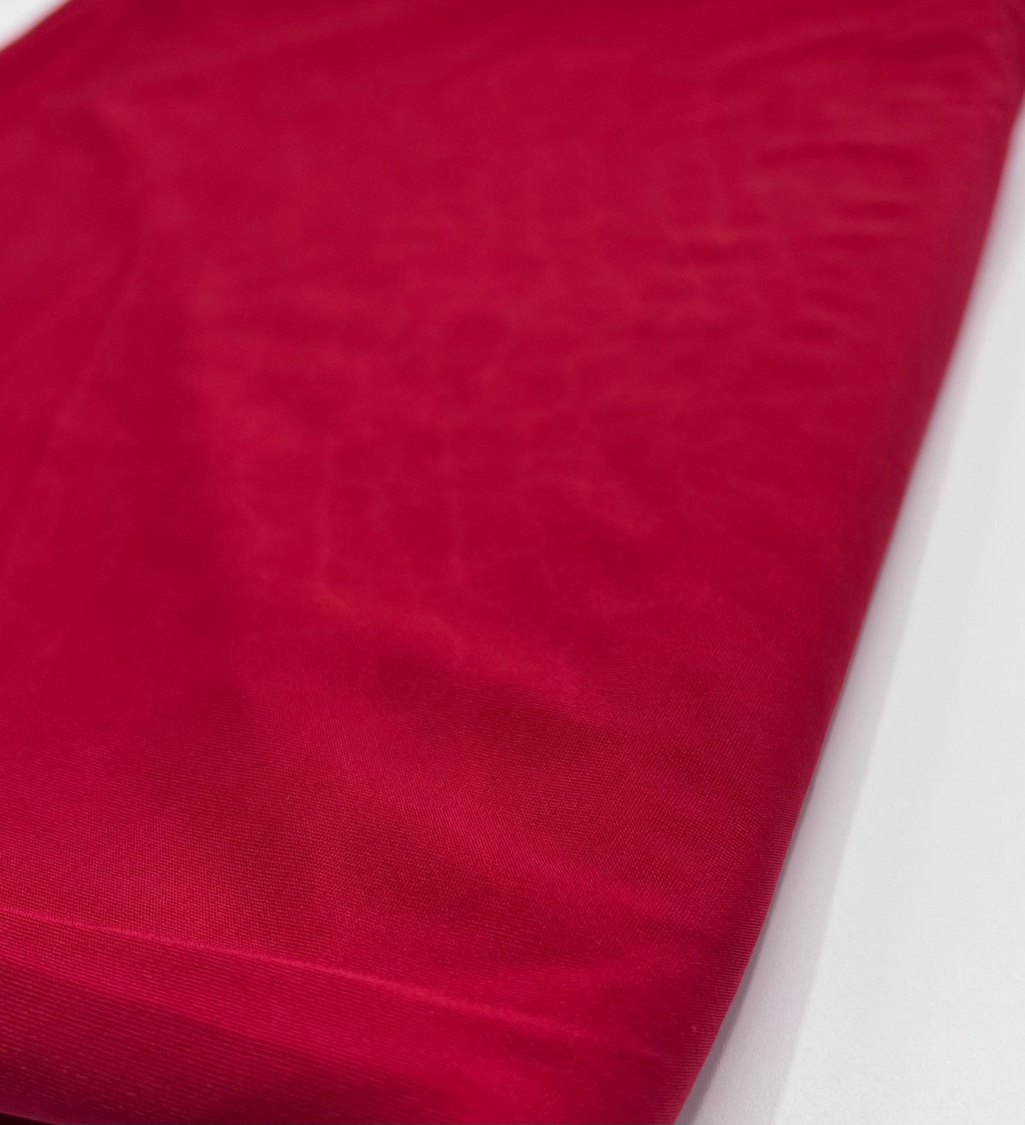 Red Plain Soft Touch Stretch Fabric - T9 Fabrics